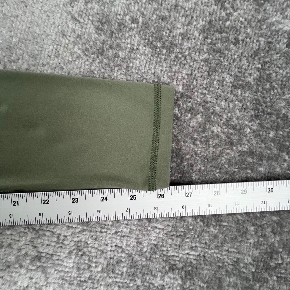 OFFLINE by Aerie Real Me 7/8 Leggings Olive Green Crossover High Rise Small - Picture 11 of 12